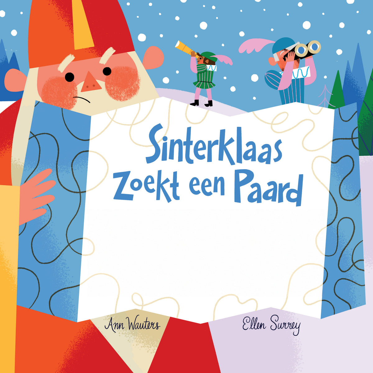 Sinterklaas zoekt een paard – cover