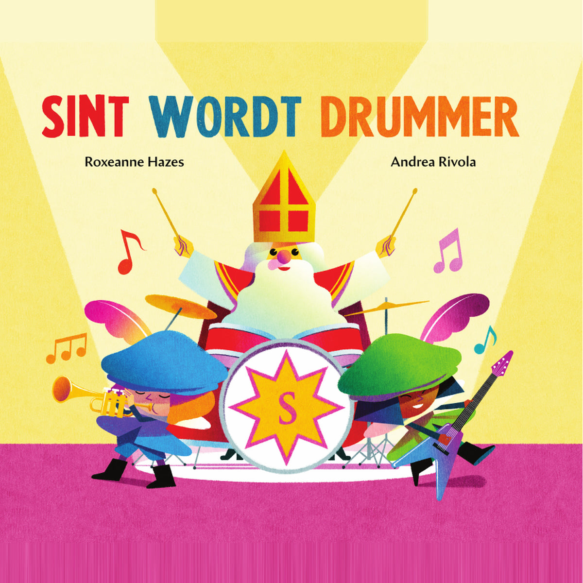Sint wordt drummer – cover