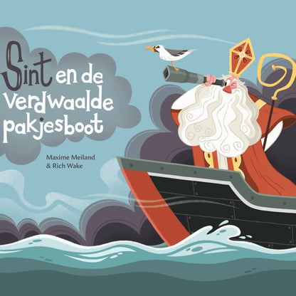 Sint en de verdwaalde pakjesboot – cover