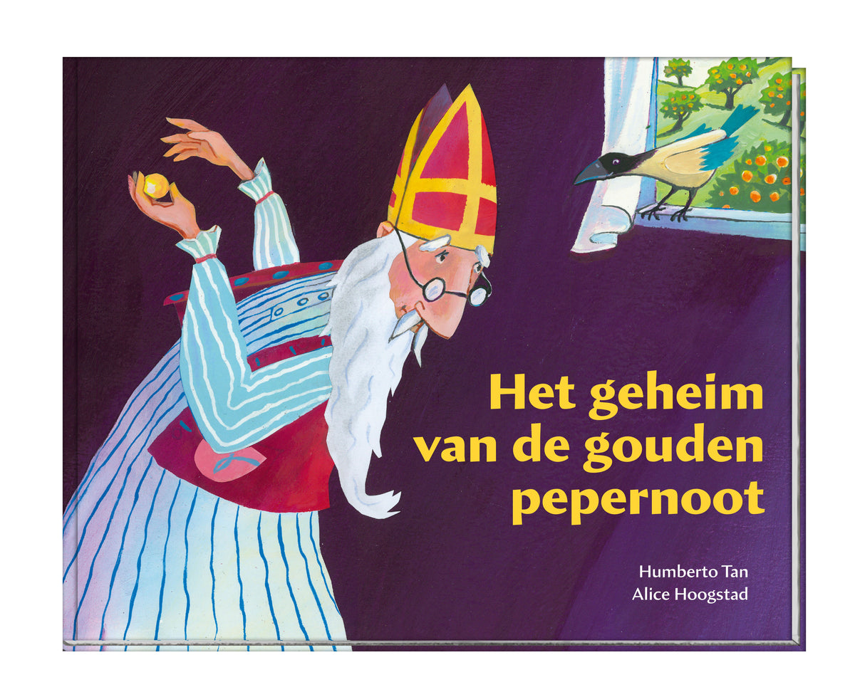 Het geheim van de gouden pepernoot – hardcover cover