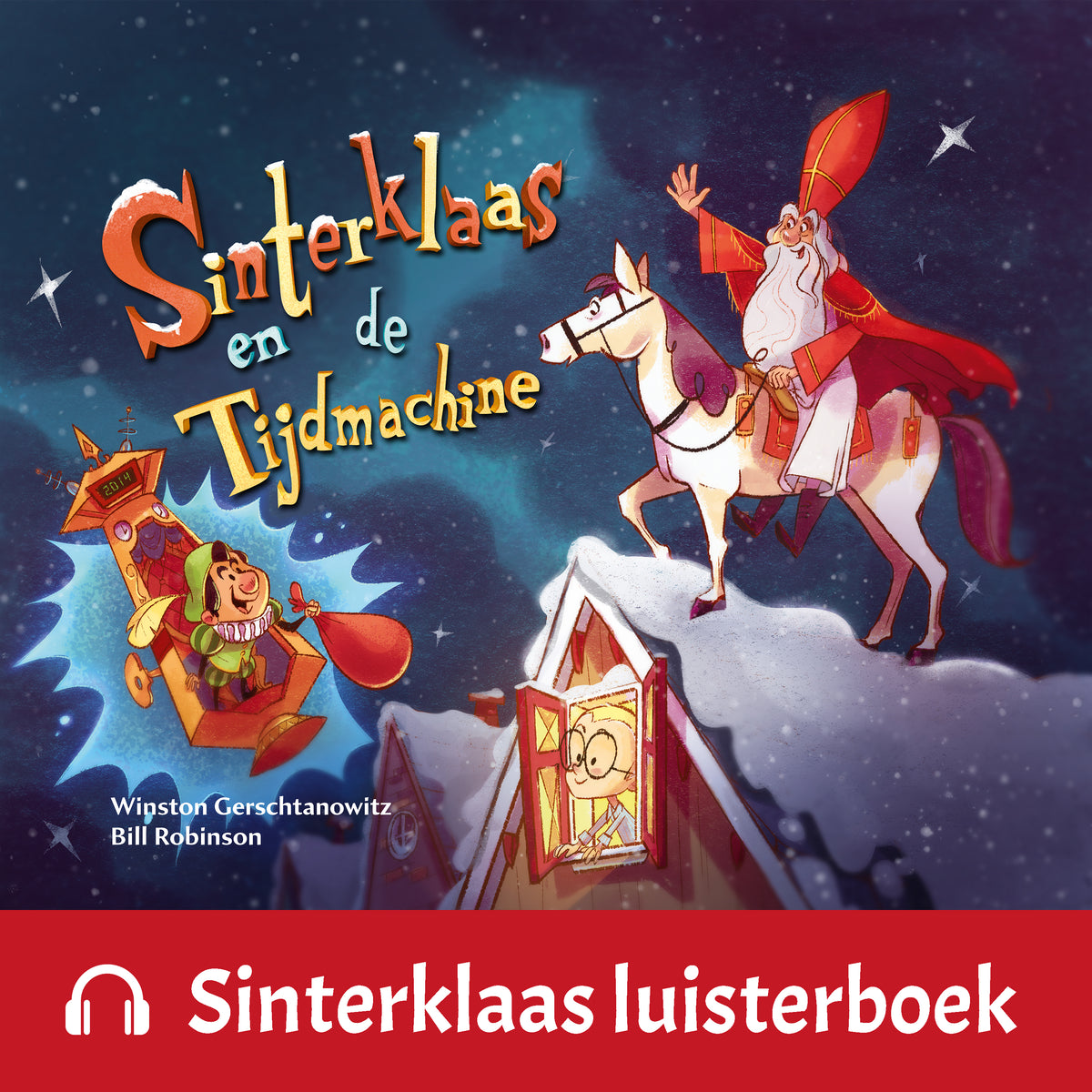 Sinterklaas en de tijdmachine – cover