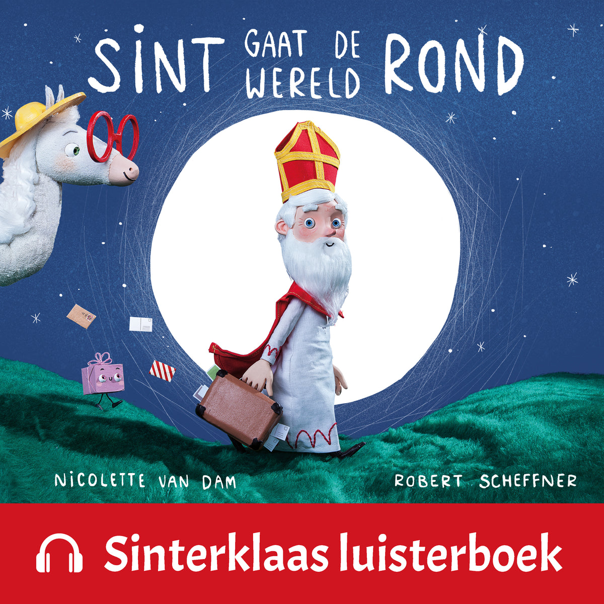 Sint gaat de wereld rond – cover