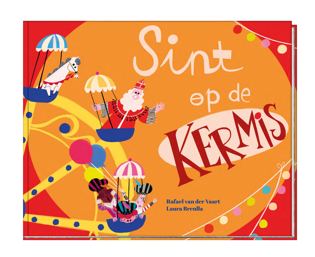 Sint op de kermis – hardcover cover
